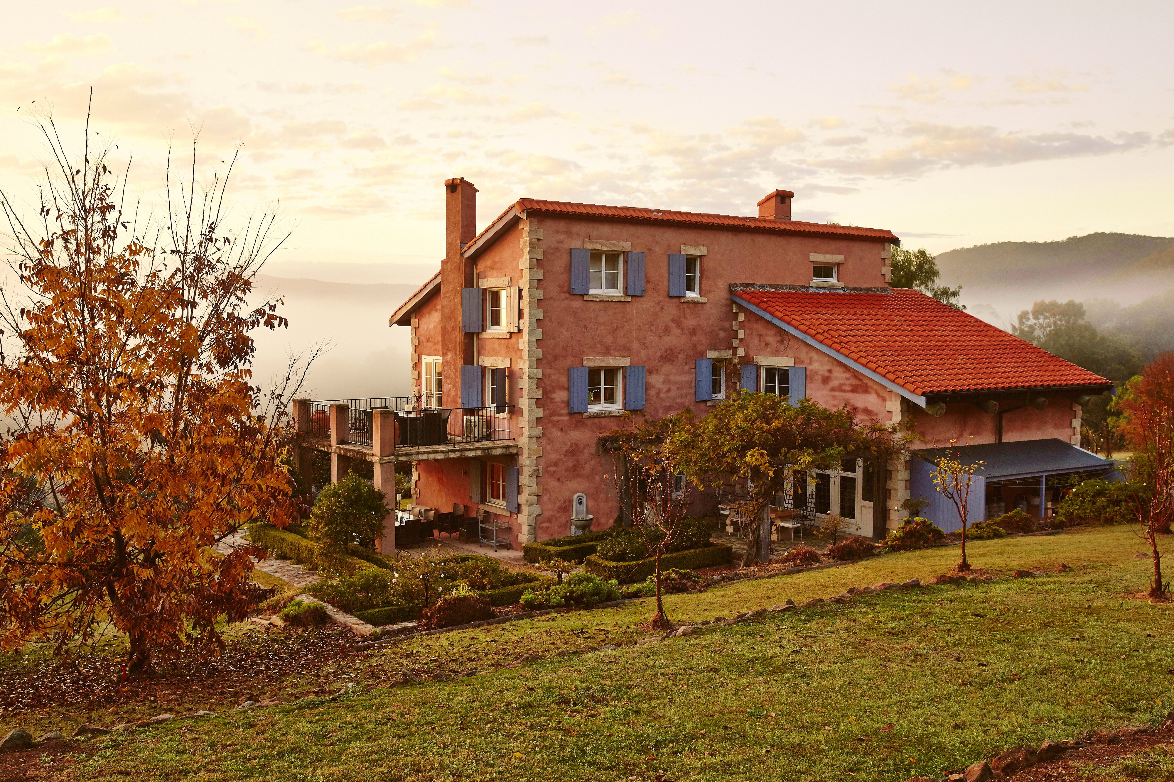 Talits Estate compound during fall season 